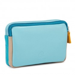 MY WALIT PORTE-MONNAIE À DOUBLE ZIP EN CUIR PETIT FORMAT SARDINIA