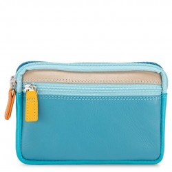 MY WALIT PORTE-MONNAIE À DOUBLE ZIP EN CUIR PETIT FORMAT SARDINIA