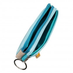 MY WALIT PORTE-MONNAIE À DOUBLE ZIP EN CUIR PETIT FORMAT SARDINIA