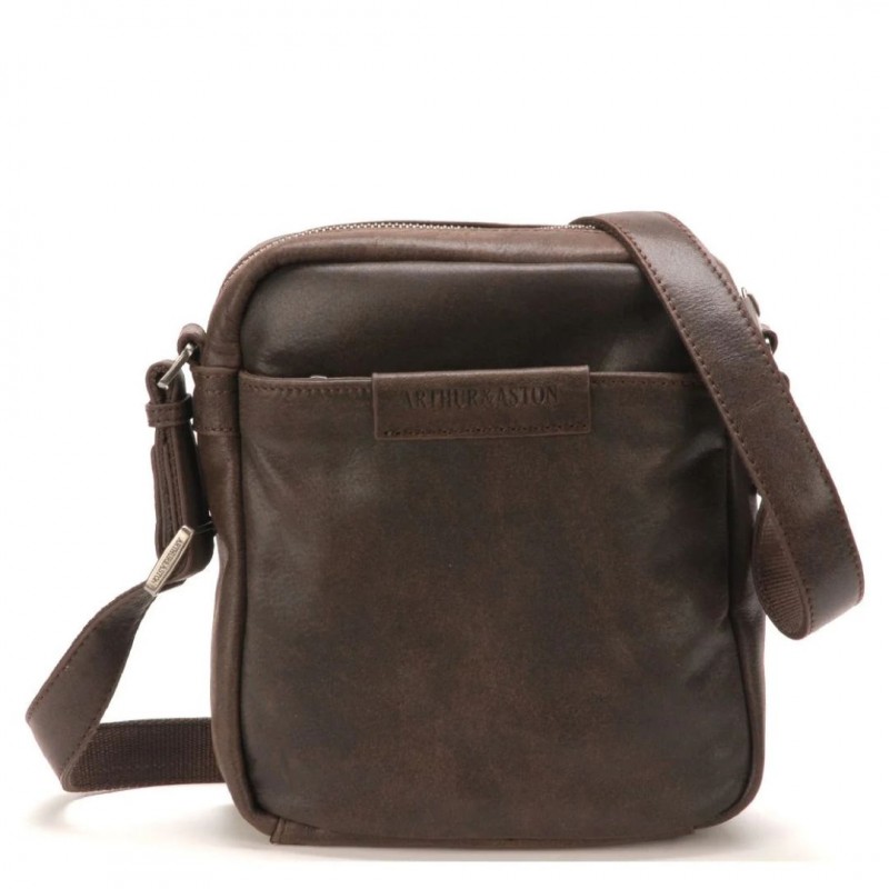ARTHUR & ASTON SAC TRAVERS PETIT MODÈLE DIEGO CUIR VACHETTE