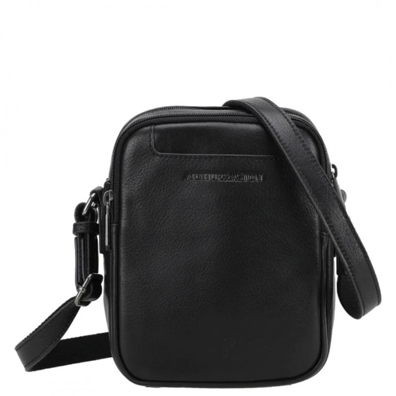ARTHUR ET ASTON LEON SAC TRAVERS  CUIR