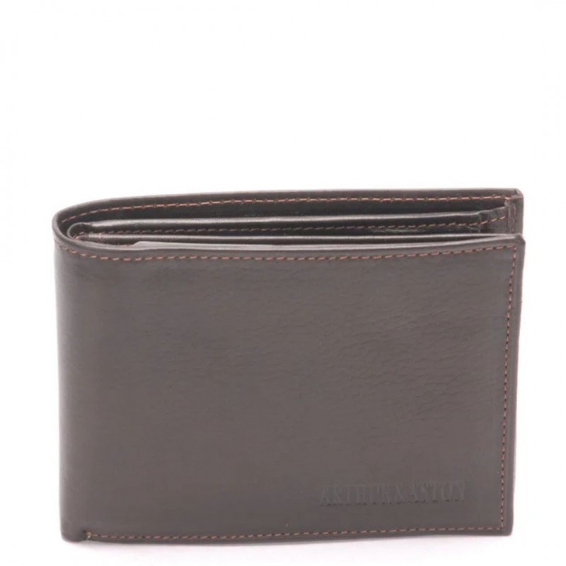 ARTHUR & ASTON PORTEFEUILLE ITALIEN PABLO CUIR PLONGÉ