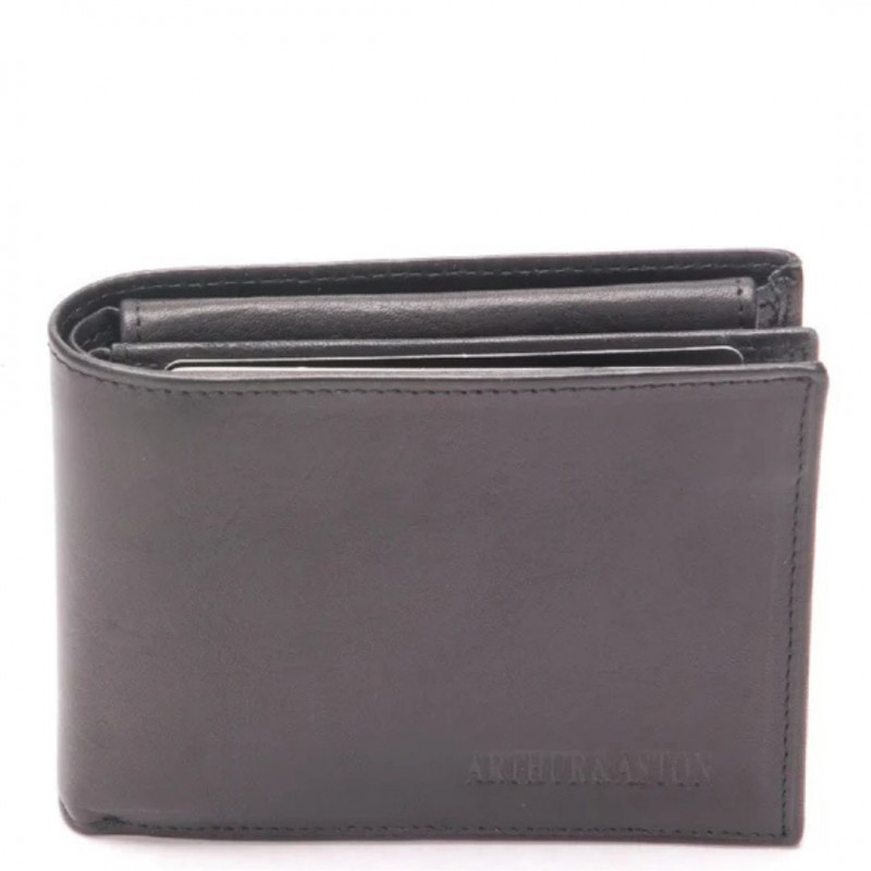 ARTHUR & ASTON PORTEFEUILLE ITALIEN PABLO CUIR PLONGÉ