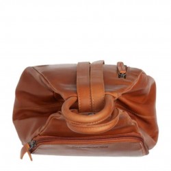 THE CHESTERFIELD BRAND HOWARD SAC À DOS EN CUIR COGNAC