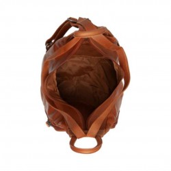 THE CHESTERFIELD BRAND HOWARD SAC À DOS EN CUIR COGNAC