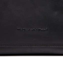 THE CHESTERFIELD BRAND LAVERTON SAC BANDOULIÈRE EN CUIR NOIR