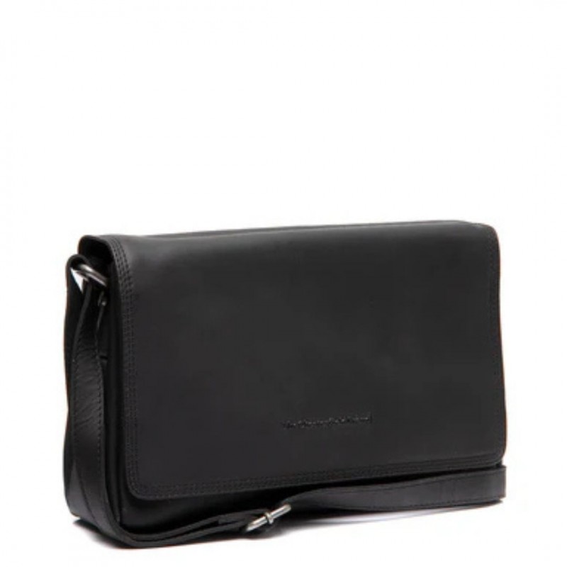 THE CHESTERFIELD BRAND LAVERTON SAC BANDOULIÈRE EN CUIR NOIR