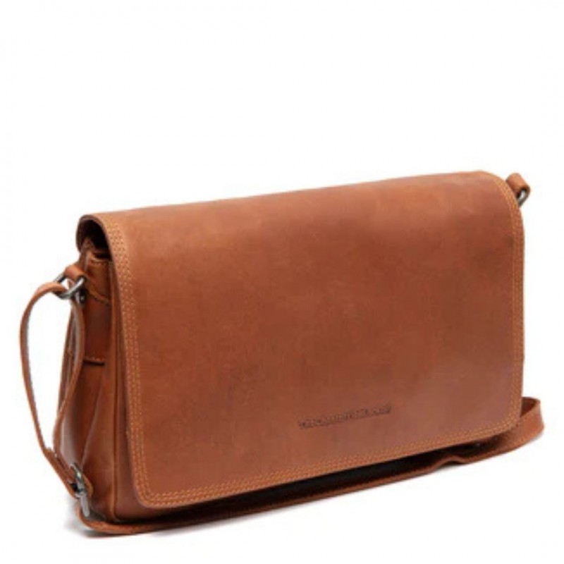 THE CHESTERFIELD BRAND LAVERTON SAC BANDOULIÈRE EN CUIR COGNAC