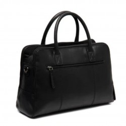THE CHESTERFIELD BRAND LAYTON  SAC BANDOULIÈRE EN CUIR NOIR