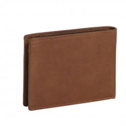 THE CHESTERFIELD BRAND WALID PORTEFEUILLE EN CUIR COGNAC