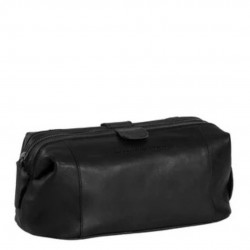 THE CHESTERFIELD BRAND VINCE TROUSSE DE TOILETTE EN CUIR NOIR