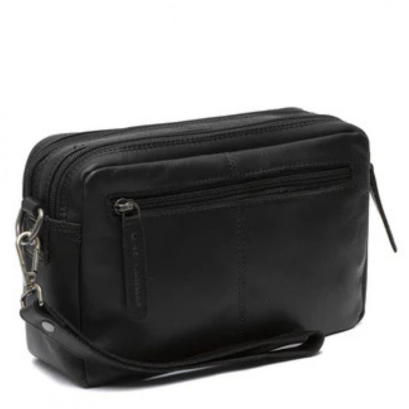 THE CHESTERFIELD BRAND SAMUI SAC BANDOULIÈRE EN CUIR NOIR