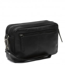 THE CHESTERFIELD BRAND SAMUI SAC BANDOULIÈRE EN CUIR NOIR