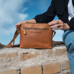 THE CHESTERFIELD BRAND NEBRASKA SAC BANDOULIÈRE EN CUIR