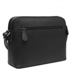 THE CHESTERFIELD BRAND NEBRASKA SAC BANDOULIÈRE EN CUIR NOIR