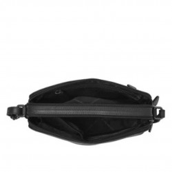 THE CHESTERFIELD BRAND NEBRASKA SAC BANDOULIÈRE EN CUIR NOIR