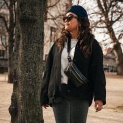 THE CHESTERFIELD BRAND TORONTO SAC BANANE EN CUIR