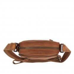 THE CHESTERFIELD BRAND BIRMINGHAM SAC BANDOULIÈRE EN CUIR