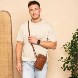 The Chesterfield Hamilton Brand Pochette de Téléphone en Cuir