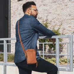 The Chesterfield Hamilton Brand Pochette de Téléphone en Cuir