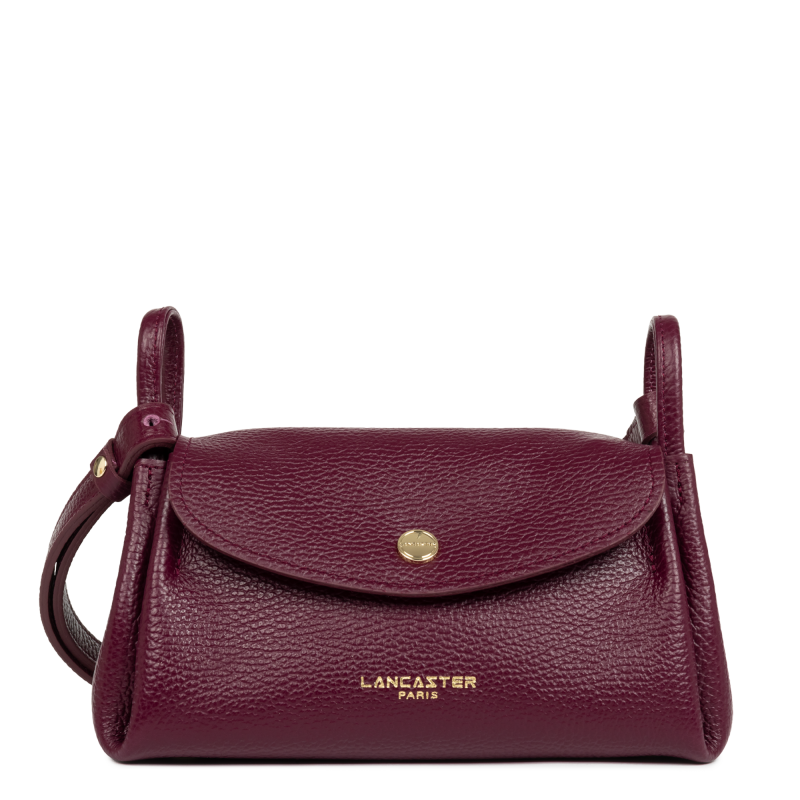 LANCASTER ACCORDÉON DOUBLE PETIT SAC TROTTEUR – FABRIQUÉ EN FRANCE