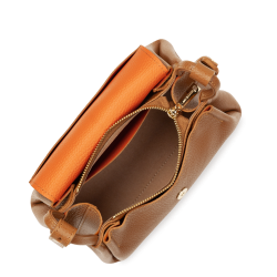 LANCASTER ACCORDÉON DOUBLE PETIT SAC TROTTEUR – FABRIQUÉ EN FRANCE