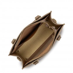 LANCASTER FOULONNÉ DOUBLE  SAC À MAIN – FABRIQUÉ EN FRANCE