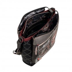 ANEKKE MADEMOISELLE SAC BANDOULIÈRE 3 COMPARTIMENTS