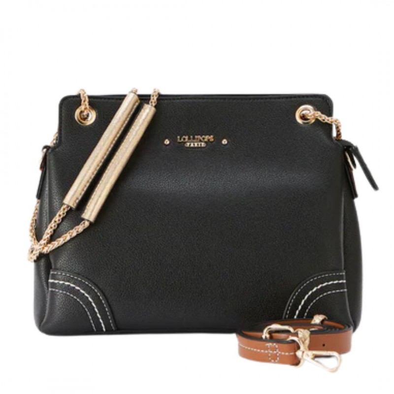 LOLLIPOPS RONNIE SAC PORTÉ ÉPAULE NOIR