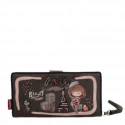 ANEKKE MADEMOISELLE GRAND PORTEFEUILLE RFID
