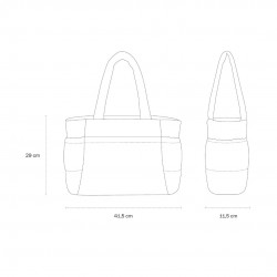 KAPTEN & SON HELLVI SAC CLOUD MEDIUM LEO DARK BROWN