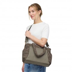 KAPTEN & SON HELLVI SAC CLOUD MEDIUM LEO DARK BROWN