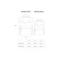 KAPTEN & SON SAC A DOS BERGEN PRO ALL BLACK