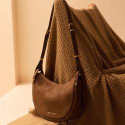 ARTHUR & ASTON MADELENA SAC ÉPAULE BANDOULIÈRE CROÛTE DE CUIR