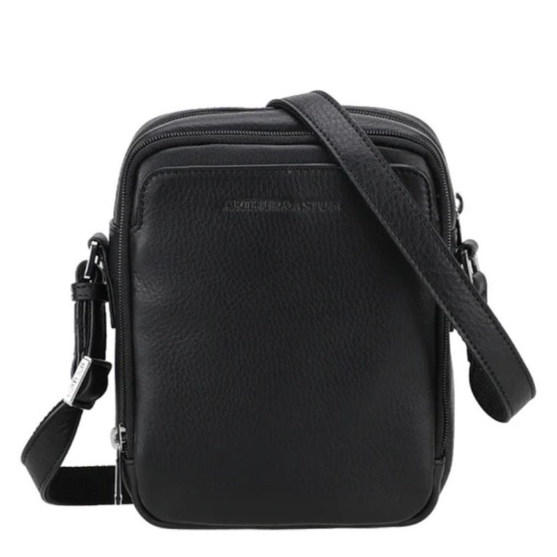 ARTHUR & ASTON ANGE MOYEN SAC TRAVERS  CUIR