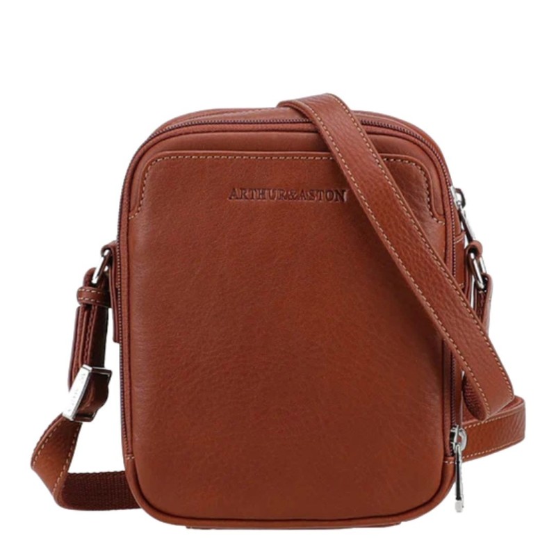 ARTHUR & ASTON ANGE MOYEN SAC TRAVERS  CUIR
