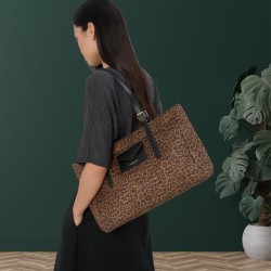 LANCASTER JUNGLE SAC CABAS ÉPAULE