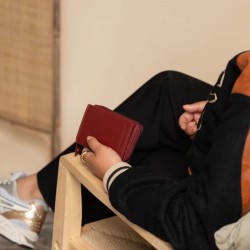 THE CHESTERFIELD BRAND LENWICK  PORTEFEUILLE EN CUIR