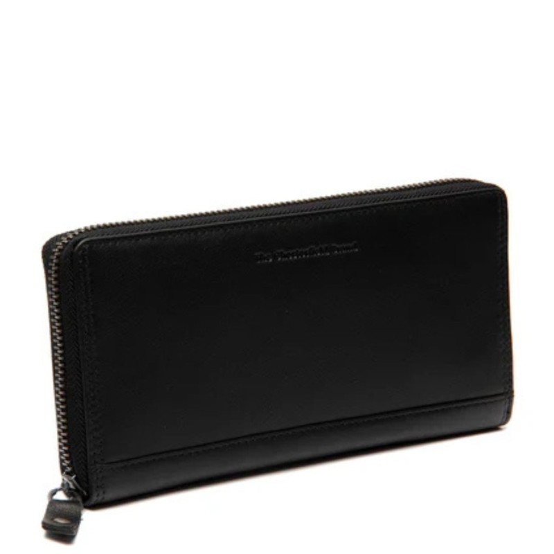 THE CHESTERFIELD BRAND CANTARA PORTEFEUILLE EN CUIR NOIR