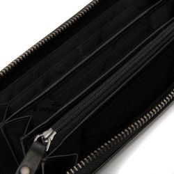 THE CHESTERFIELD BRAND CANTARA PORTEFEUILLE EN CUIR NOIR