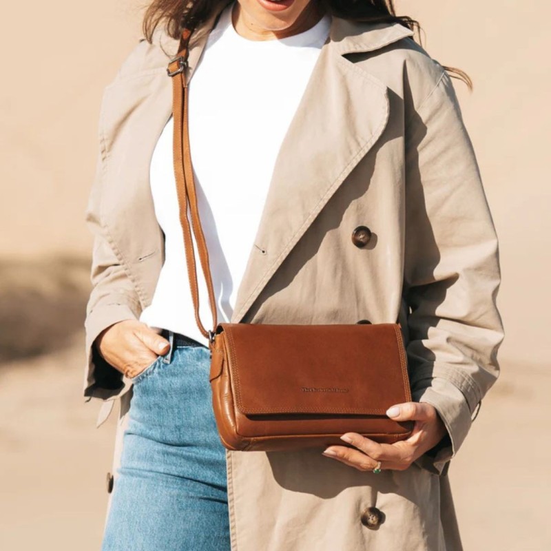 THE CHESTERFIELD BRAND  FORANO SAC BANDOULIÈRE EN CUIR