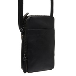 THE CHESTERFIELD BRAND ALESUND   POCHETTE DE TÉLÉPHONE EN CUIR CIRÉ