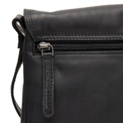 THE CHESTERFIELD BRAND  FORANO SAC BANDOULIÈRE EN CUIR CIRÉ