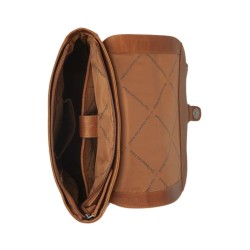 THE CHESTERFIELD BRAND  VERMONT SAC À DOS EN CUIR  CIRÉ