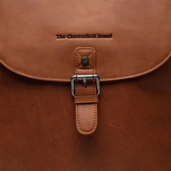 THE CHESTERFIELD BRAND  VERMONT SAC À DOS EN CUIR  CIRÉ
