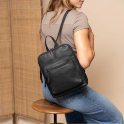 THE CHESTERFIELD BRAND FLORAN SAC À DOS EN CUIR  CIRÉ