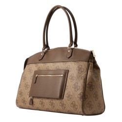 GUESS MELINDA LOGO TRAVEL TOTE BAG