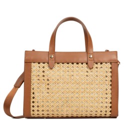 LANCASTER CANNAGE ROTIN PETIT SAC CABAS MAIN