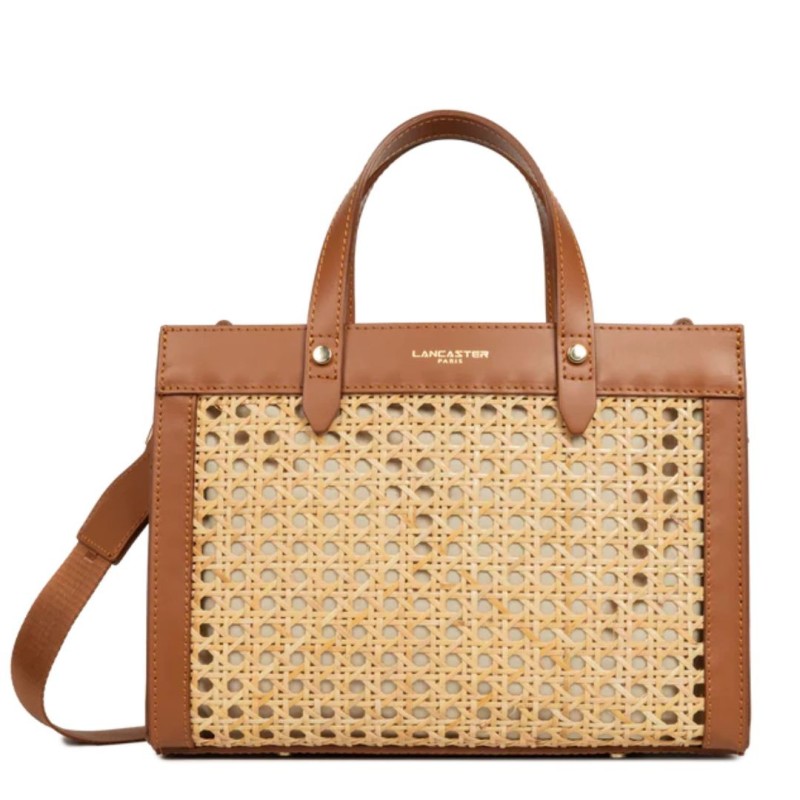 LANCASTER CANNAGE ROTIN PETIT SAC CABAS MAIN