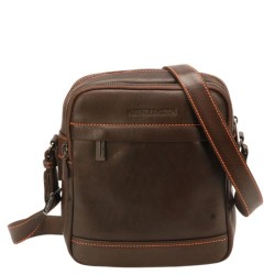ARTHUR & ASTON PABLO SAC TRAVERS  EN CUIR PLONGÉ